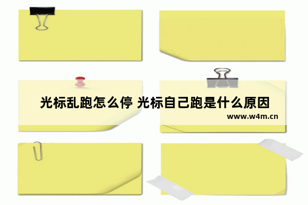 光标乱跑怎么停 光标自己跑是什么原因