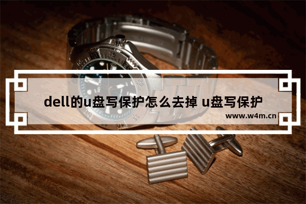 dell的u盘写保护怎么去掉 u盘写保护了怎么去掉保护