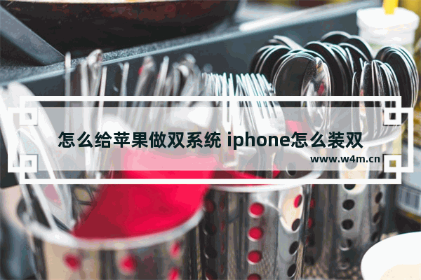 怎么给苹果做双系统 iphone怎么装双系统