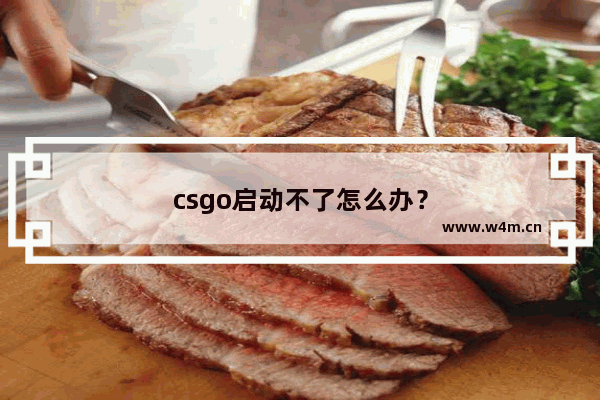 csgo启动不了怎么办？