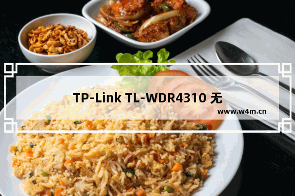 TP-Link TL-WDR4310 无线路由器家长控制管控小孩上网行为