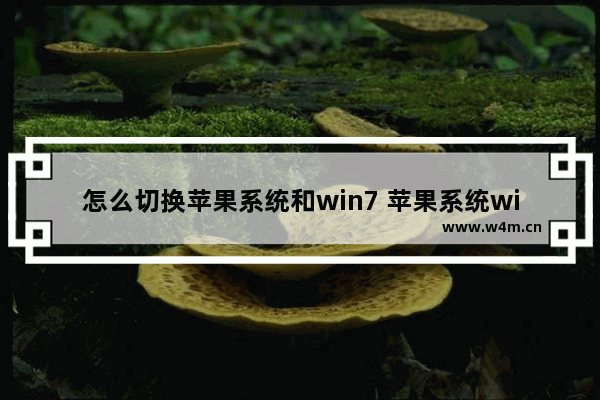 怎么切换苹果系统和win7 苹果系统win7系统切换