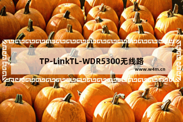 TP-LinkTL-WDR5300无线路由器无线桥接（WDS）如何设置【图文】