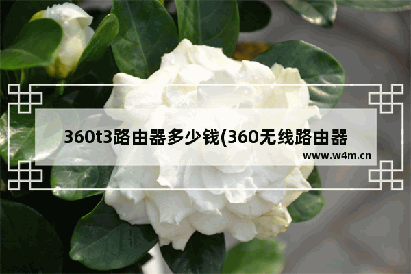 360t3路由器多少钱(360无线路由器多少钱)