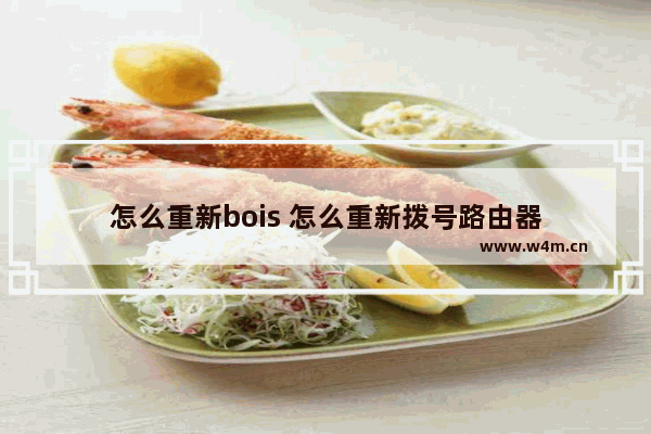 怎么重新bois 怎么重新拨号路由器