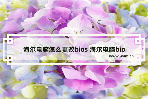 海尔电脑怎么更改bios 海尔电脑bios怎么恢复出厂设置