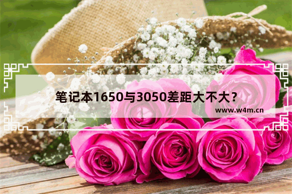 笔记本1650与3050差距大不大？