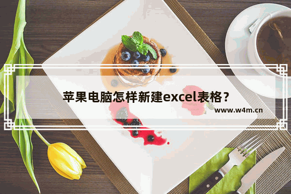 苹果电脑怎样新建excel表格？