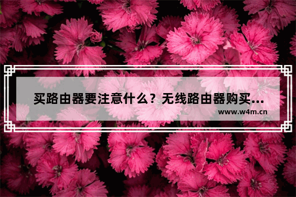 买路由器要注意什么？无线路由器购买注意事项(买路由器需要注意什么？购买无线路由器的注意事项)