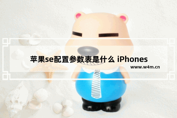 苹果se配置参数表是什么 iPhonese配置参数汇总一览