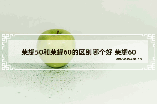 荣耀50和荣耀60的区别哪个好 荣耀60和荣耀50对比建议