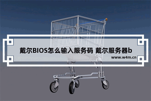 戴尔BIOS怎么输入服务码 戴尔服务器bios设置图解中文