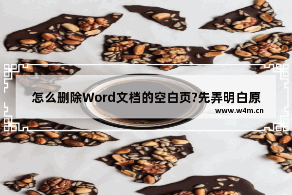 怎么删除Word文档的空白页?先弄明白原因再对症下药