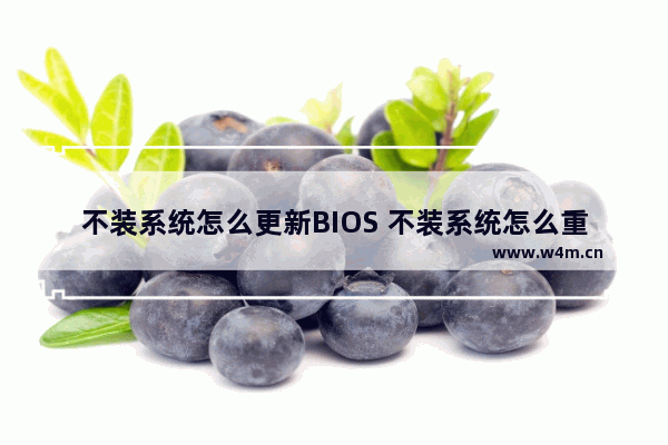 不装系统怎么更新BIOS 不装系统怎么重新分区