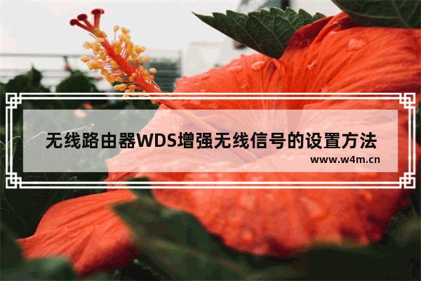 无线路由器WDS增强无线信号的设置方法