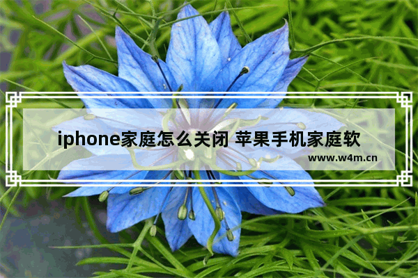 iphone家庭怎么关闭 苹果手机家庭软件关闭的步骤