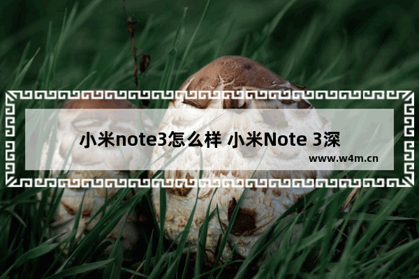 小米note3怎么样 小米Note 3深度体验评测