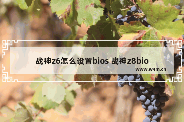 战神z6怎么设置bios 战神z8bios设置