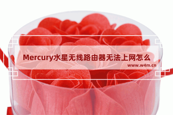 Mercury水星无线路由器无法上网怎么办？