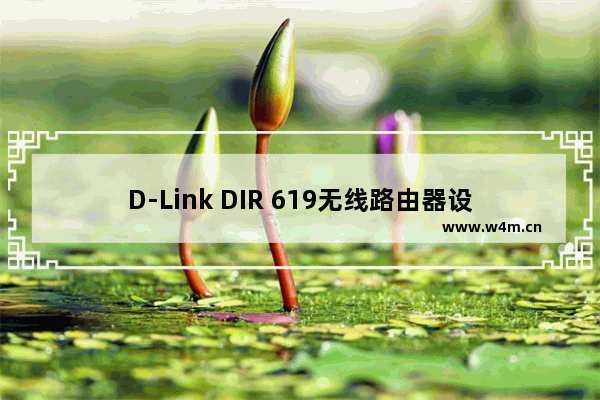 D-Link DIR 619无线路由器设置上网