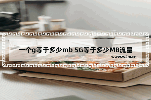 一个g等于多少mb 5G等于多少MB流量