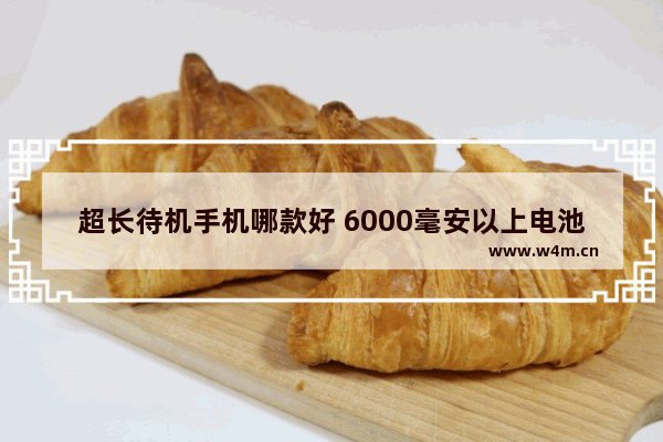 超长待机手机哪款好 6000毫安以上电池的手机排行