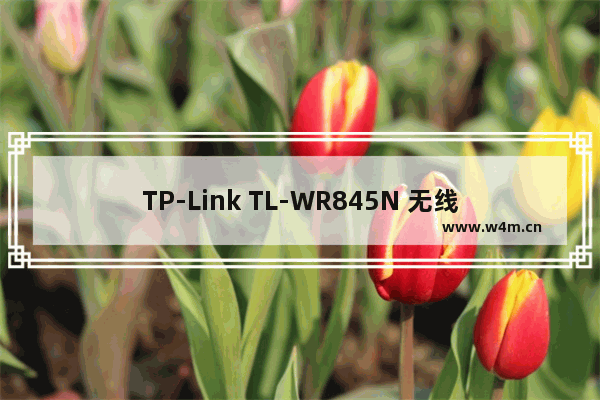 TP-Link TL-WR845N 无线路由器家长控制上网功能设置教程