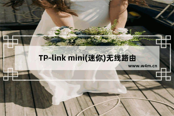 TP-link mini(迷你)无线路由器设置教程