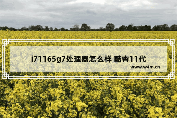 i71165g7处理器怎么样 酷睿11代全系列介绍