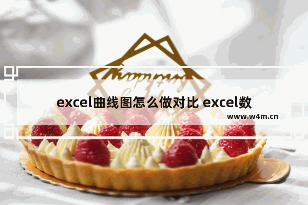 excel曲线图怎么做对比 excel数据可视化图表制作方法