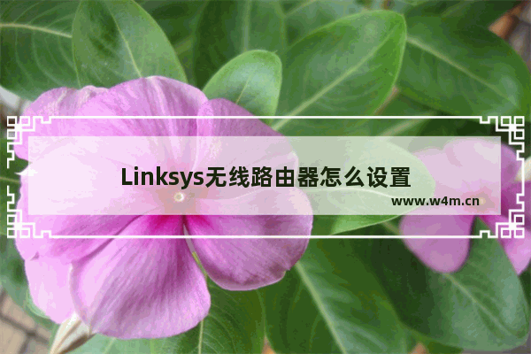 Linksys无线路由器怎么设置