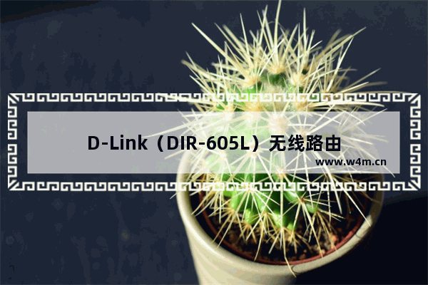 D-Link（DIR-605L）无线路由器设置图解