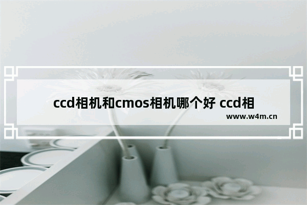 ccd相机和cmos相机哪个好 ccd相机和cmos相机的区别