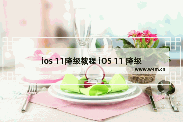 ios 11降级教程 iOS 11 降级详细操作步骤