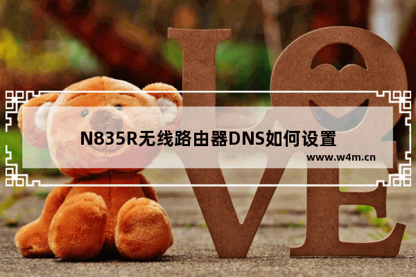 N835R无线路由器DNS如何设置