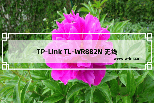 TP-Link TL-WR882N 无线路由器隐藏WiFi信号方法