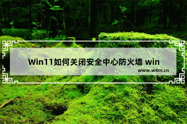 Win11如何关闭安全中心防火墙 win10防火墙要不要关闭