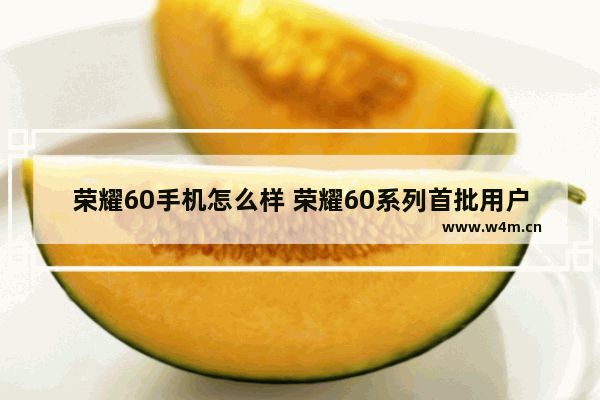 荣耀60手机怎么样 荣耀60系列首批用户评价出炉