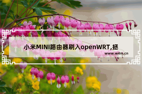 小米MINI路由器刷入openWRT,拯救复印机富士施乐S2110的打印功能