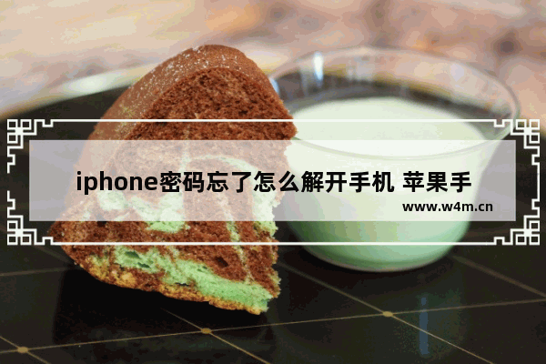 iphone密码忘了怎么解开手机 苹果手机密码忘记了解锁教程