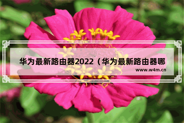 华为最新路由器2022（华为最新路由器哪款好）