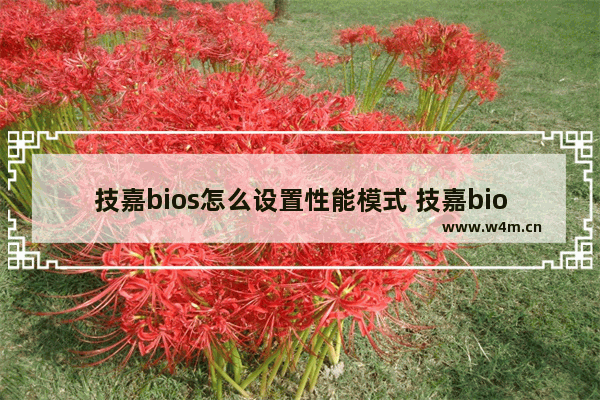 技嘉bios怎么设置性能模式 技嘉bios性能加强模式怎么选