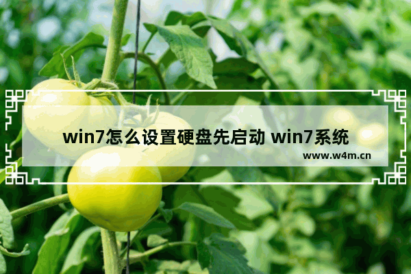 win7怎么设置硬盘先启动 win7系统设置硬盘启动