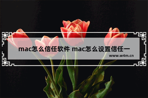 mac怎么信任软件 mac怎么设置信任一切来源