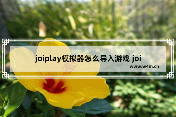 joiplay模拟器怎么导入游戏 joiplay模拟器导入游戏方法