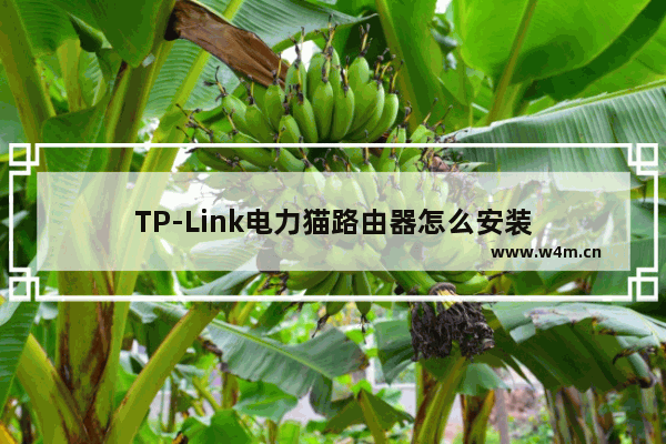 TP-Link电力猫路由器怎么安装