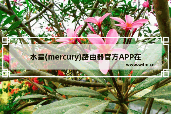 水星(mercury)路由器官方APP在哪里下载？