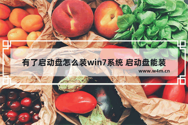 有了启动盘怎么装win7系统 启动盘能装系统吗