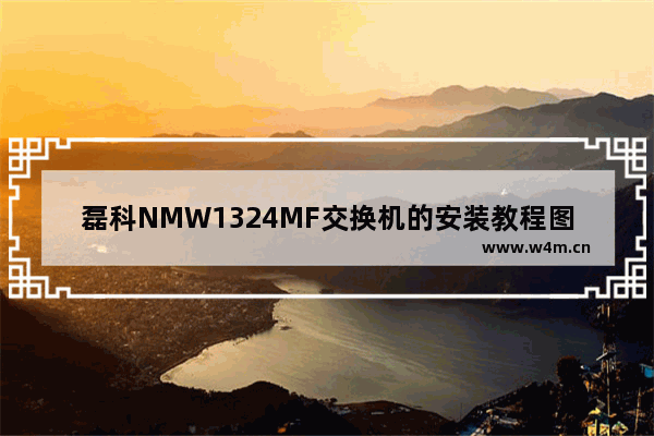 磊科NMW1324MF交换机的安装教程图解