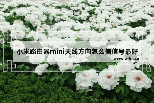 小米路由器mini天线方向怎么摆信号最好